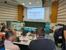 photo amphi avec diapo présentation